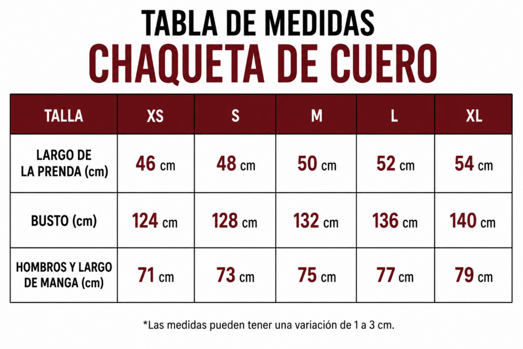 CHAQUETA SST DE CUERO
